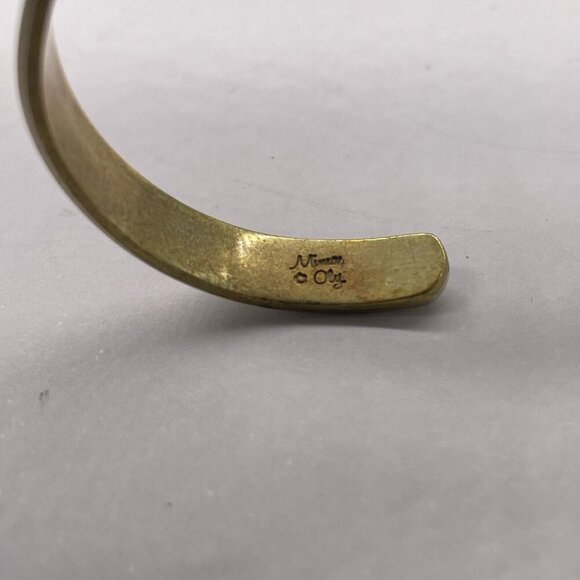 Mima & Oly Engraved Not All Who Wander Are Lost Cuff Bracelet College Hope Faith - Picture 8 of 8